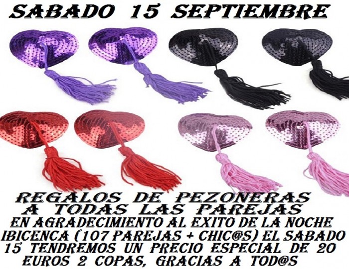 AGRADECIMIENTO EVA Y ADAN Y REGALO DE PEZONERAS